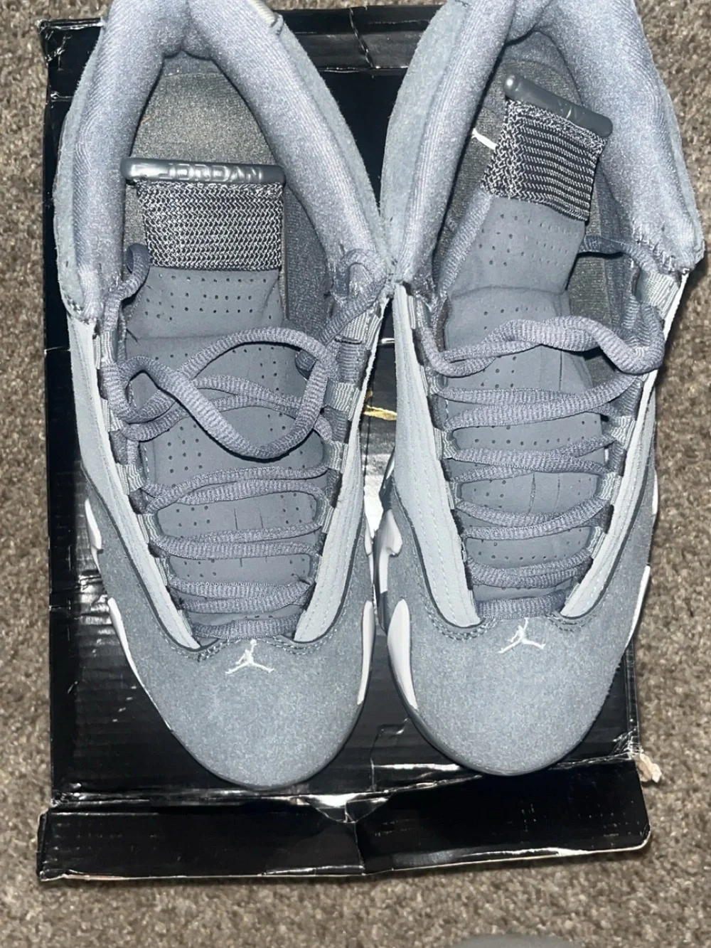Jordan Men’s Low-Top Sneakers in Gray